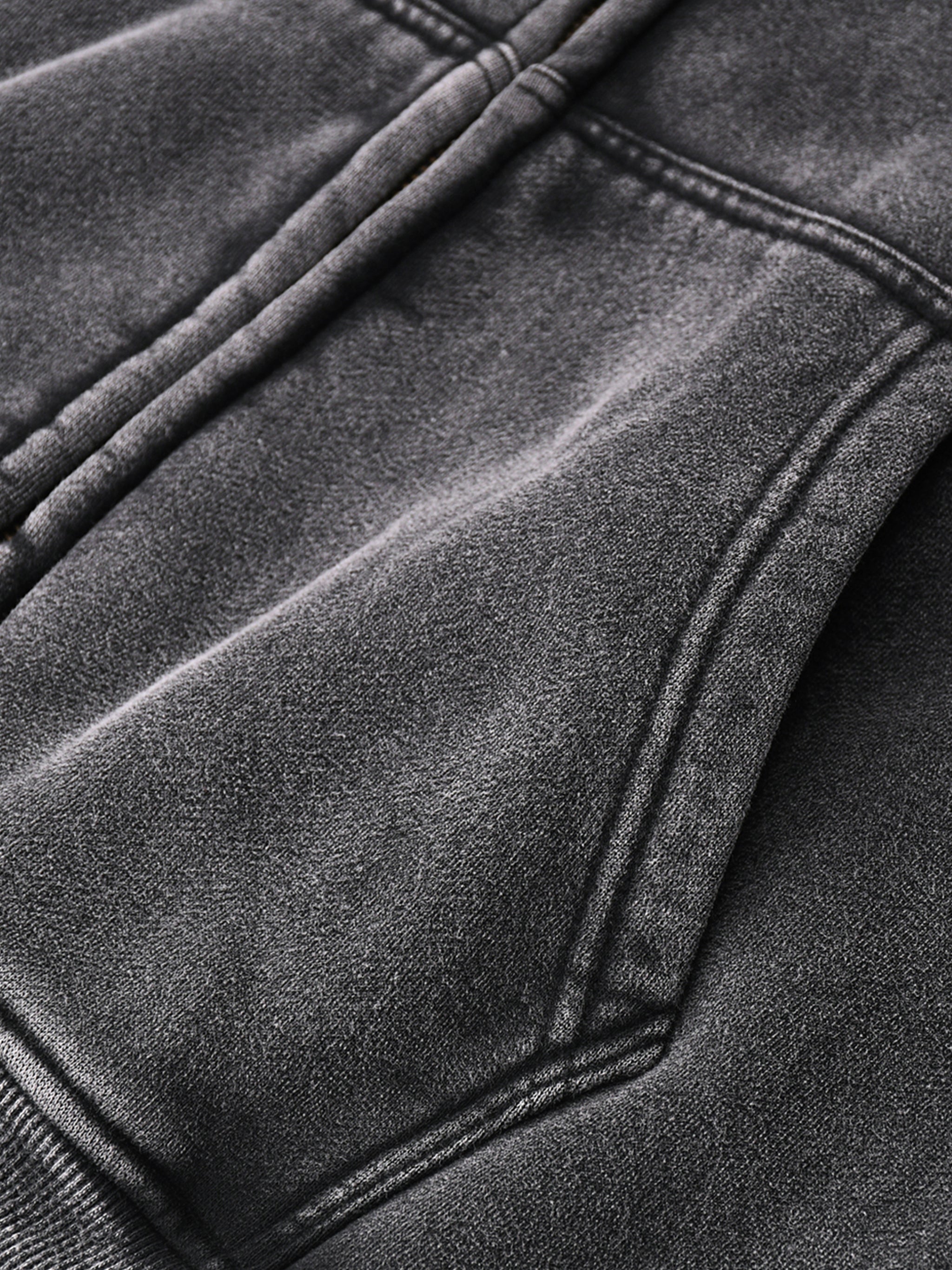 Double Zip Monogram Hoodie