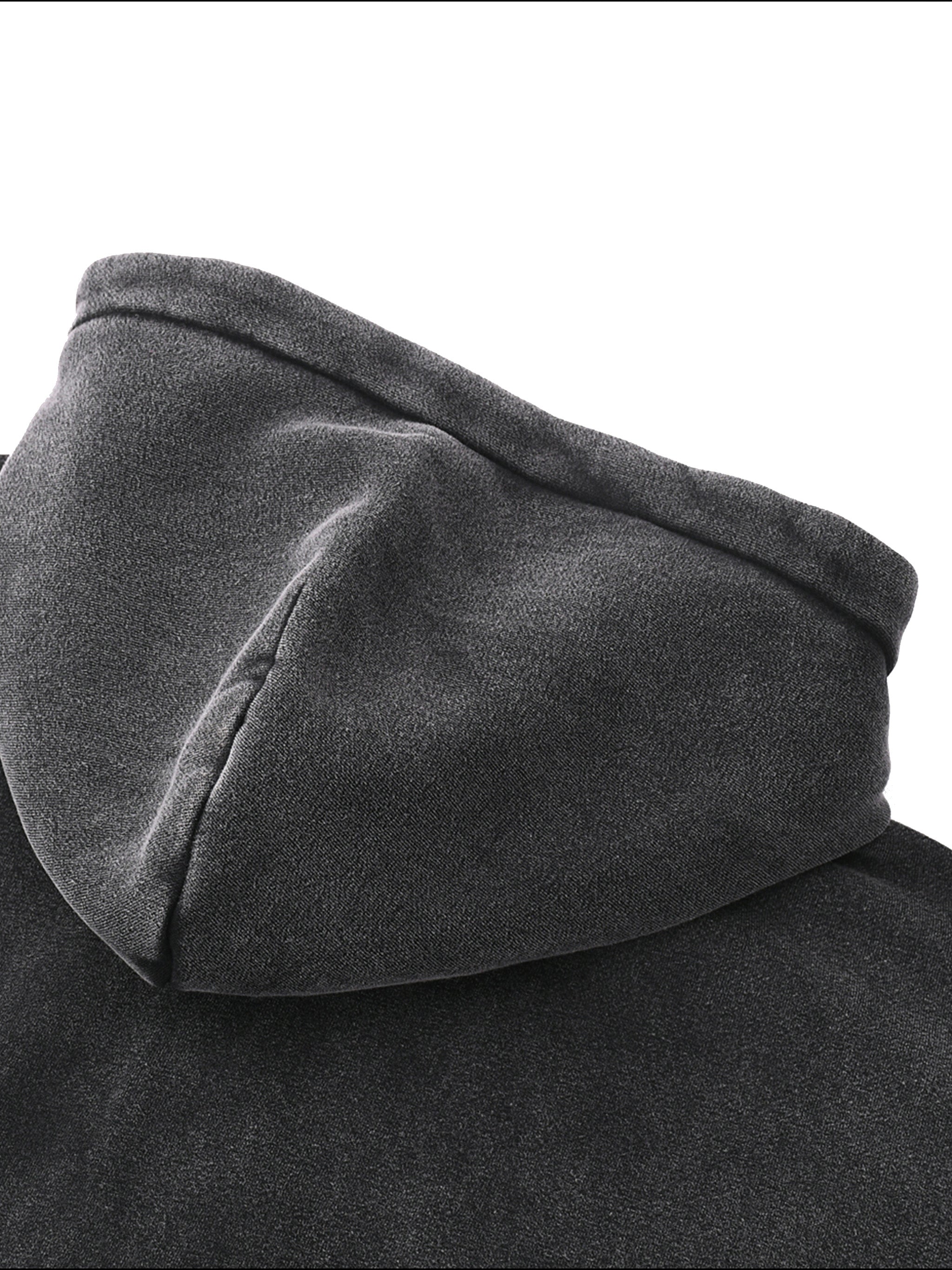 Double Zip Monogram Hoodie